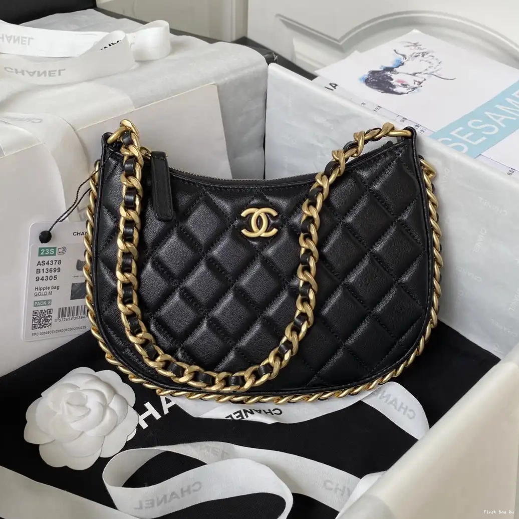 First Bag Ru HANDBAG CHANEL HOBO 0620